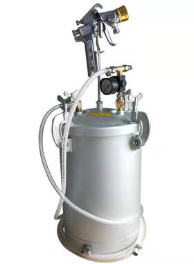 10升水包水包砂多彩漆喷抢乳胶漆喷枪喷涂机多功能压力桶罐下出料