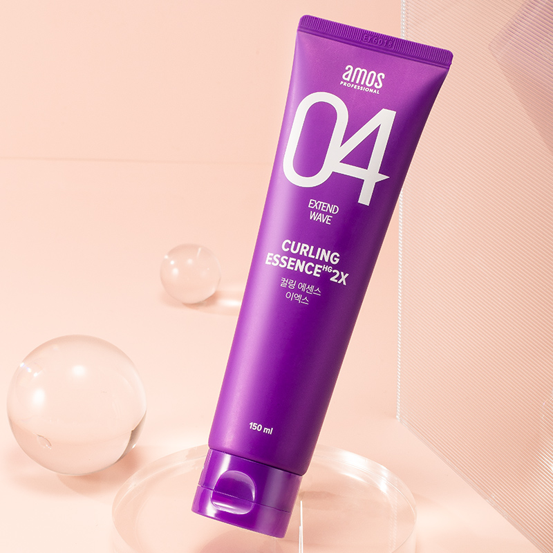 韩国爱茉莉amos爱茉诗04烫卷弹力素 wandao海外头发造型