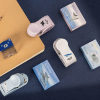 Morning light deep sea planet stapler set learning mini portable children's new cartoon durable and cute student trumpet stapler