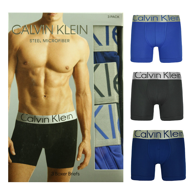calvin klein/ ck男士三件装中腰 EKL海外内裤