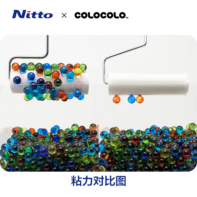 Nitto COLOCOLO科粘乐粘毛器滚筒粘毛强粘可撕纸 - 图3