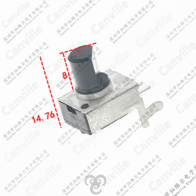 RV09电位器31半轴D型1K/2K/5K/10K/20K/50K卧式100K/500K音量调节 - 图0