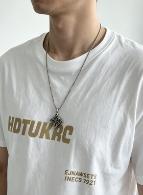 Y2K复古钛钢不掉色毛衣链