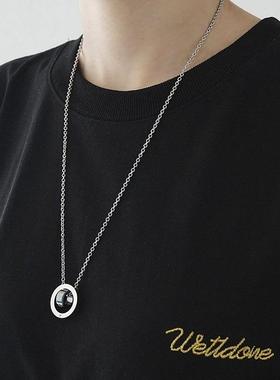 love新品钛钢小众设计潮流项链