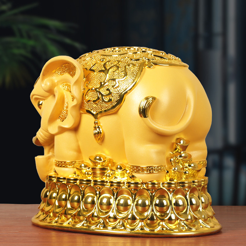 2023年招财大象存钱罐可存可取储蓄罐大人家用大容量超大摆件礼品,淘宝优惠券,粉丝福利购,淘宝优惠卷