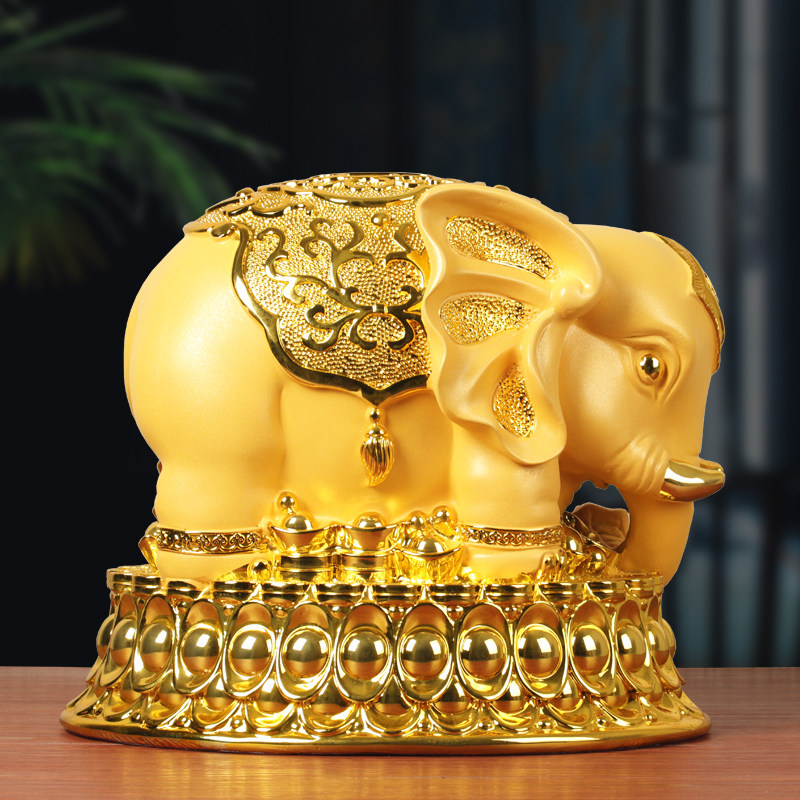 2023年招财大象存钱罐可存可取储蓄罐大人家用大容量超大摆件礼品,淘宝优惠券,粉丝福利购,淘宝优惠卷