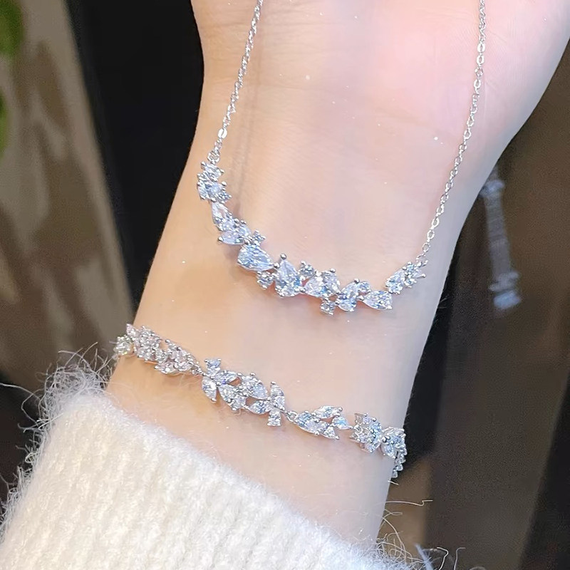 「紫藤花」s999纯银手链女轻奢小众精致高级感送女友闺蜜生日礼物