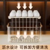 Large-capacity tea set storage box with lid to prevent dust