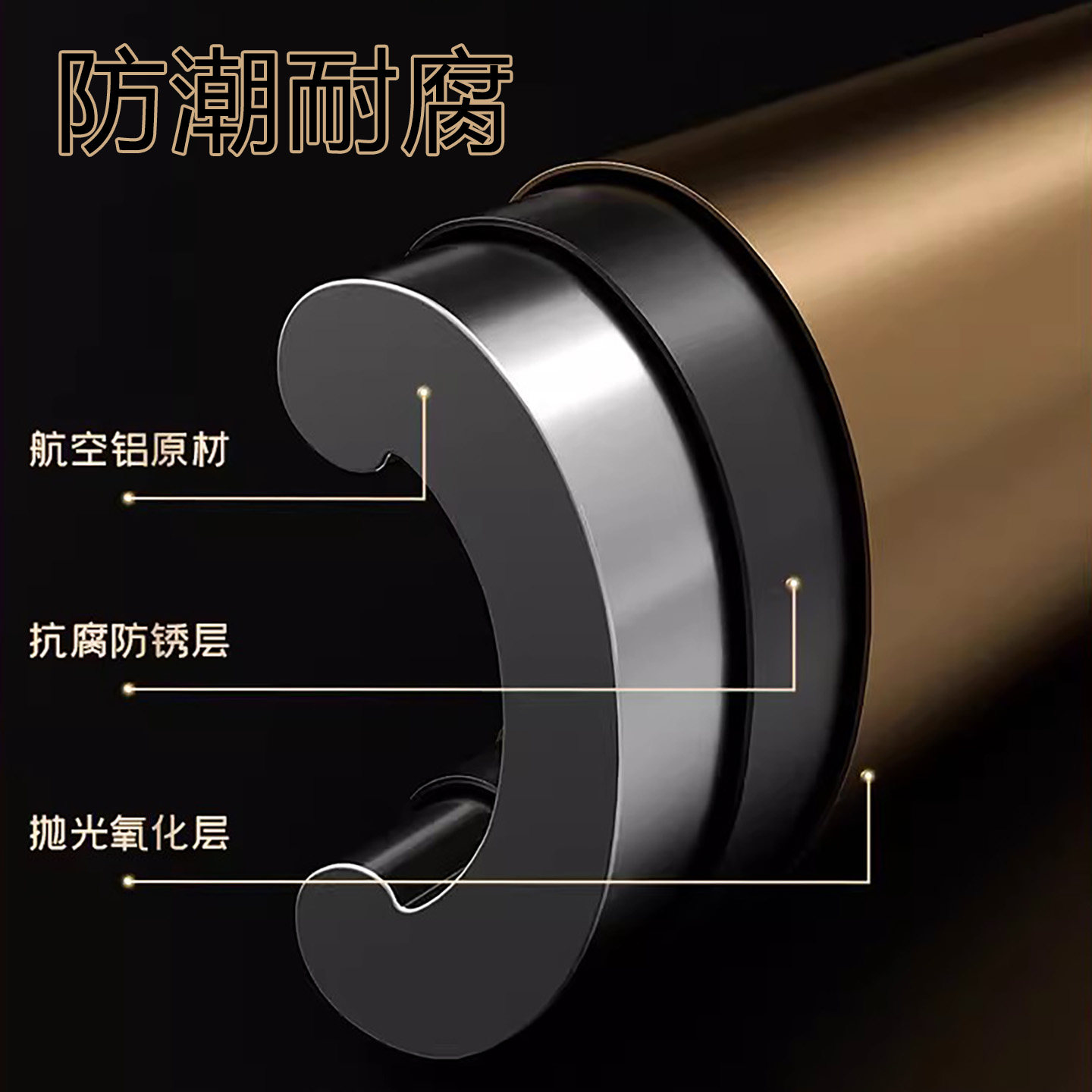 太空铝合金衣架家用挂衣无痕加厚加粗不锈钢衣挂高轻奢衣服撑子,淘宝优惠券,粉丝福利购,淘宝优惠卷