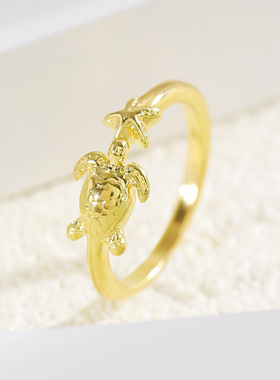 欧美跨境海洋度假风沙滩个性海龟