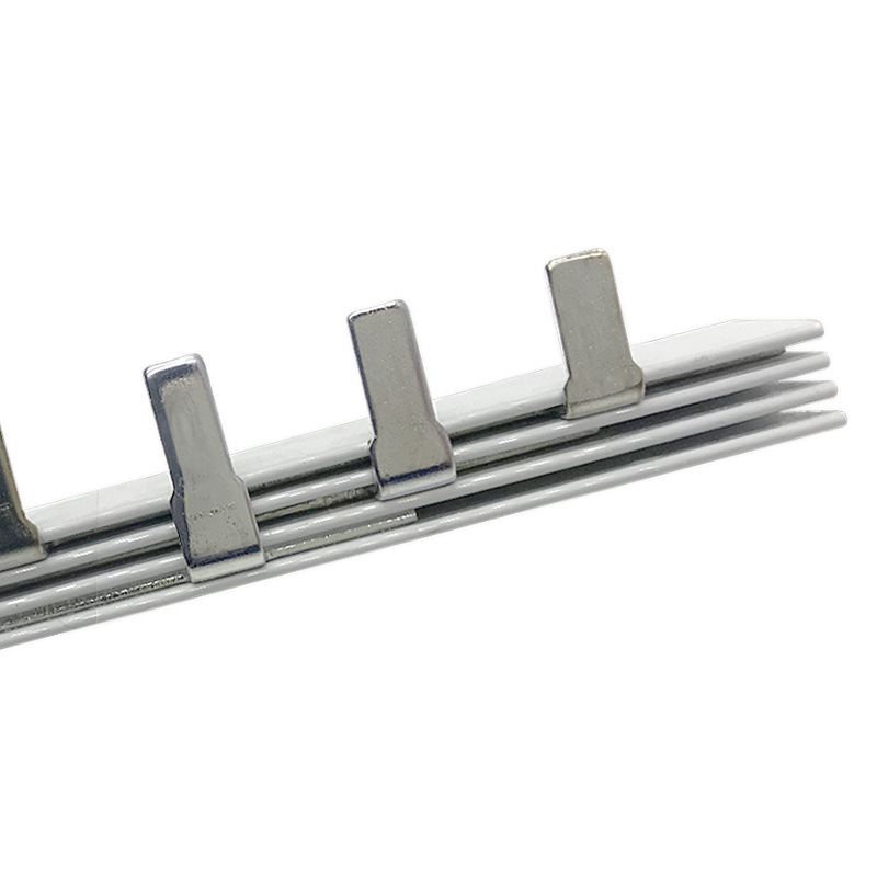 3P63A汇流排20A-200A紫铜黄铜32/40空开连接排断路器100A接线排 - 图3