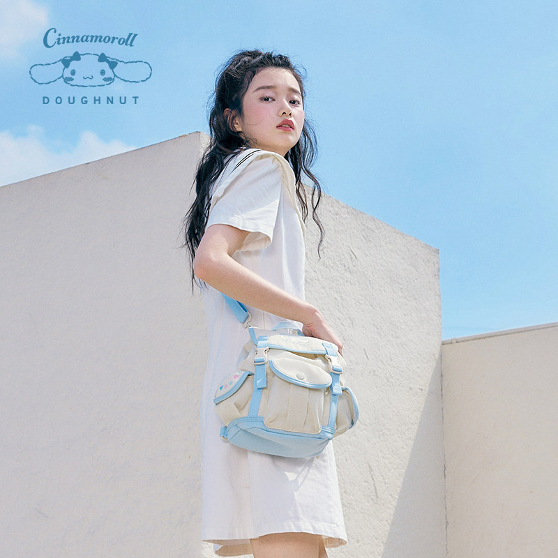 doughnut甜甜圈x大耳狗学生双肩包 doughnut海外双肩背包