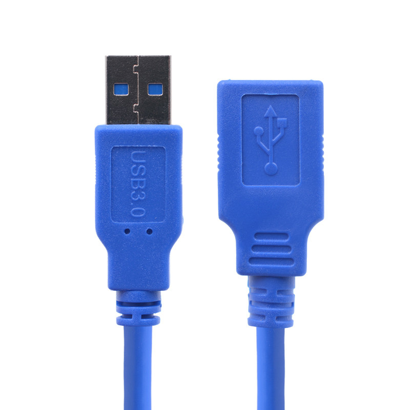 USB3.0延长线公对母数据线电脑打印机鼠标键盘U盘手机加长耳朵2.0-图2