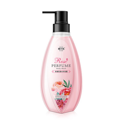 玫瑰花香水沐浴露500ml