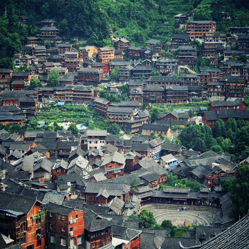 贵州旅游纯玩4天3晚跟团游镇远梵净山黄果树小七孔西江苗寨四日游 - 图3