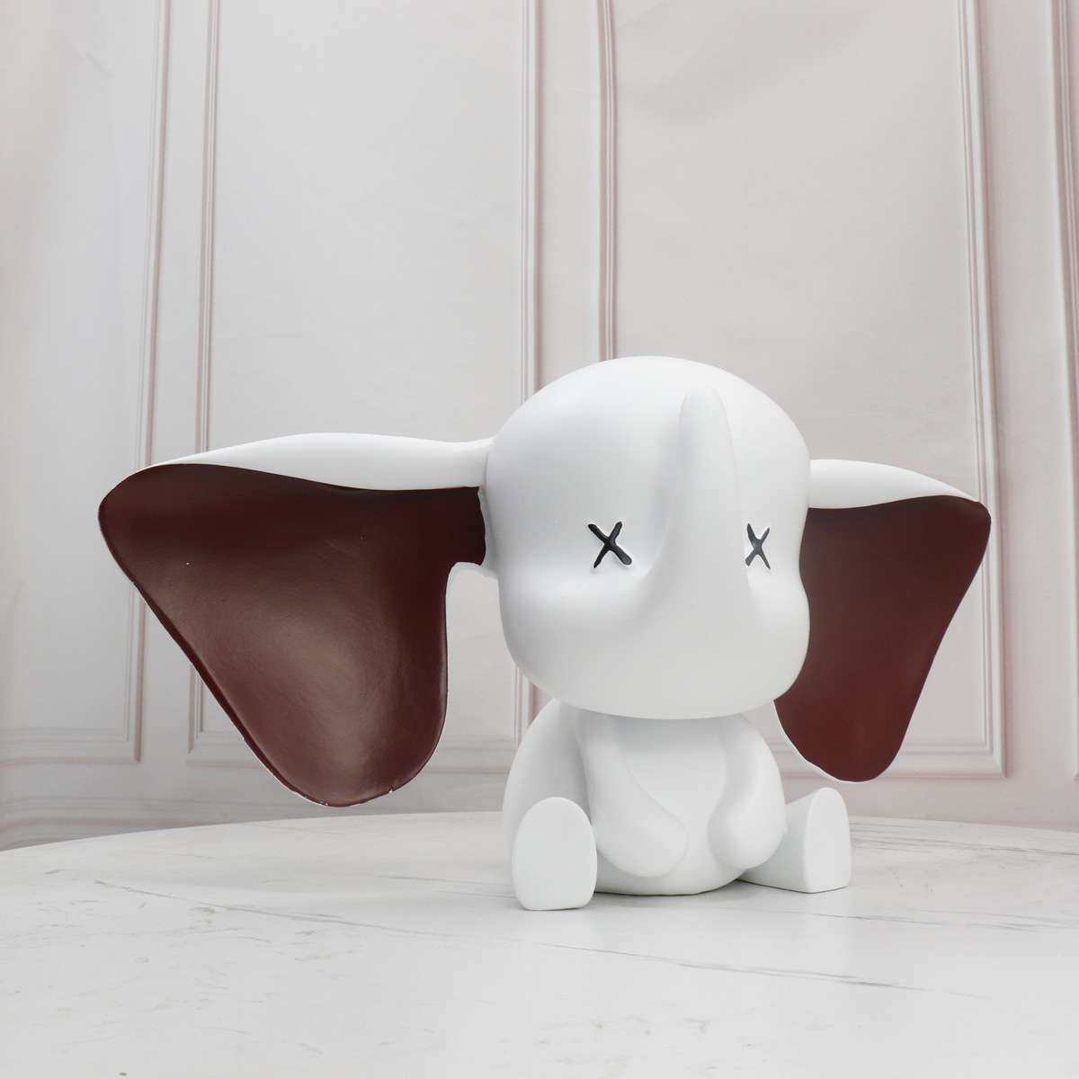 简约现代创意大耳朵小飞象可爱雕塑摆件样板间儿童房客厅家居饰品,淘宝优惠券,粉丝福利购,淘宝优惠卷