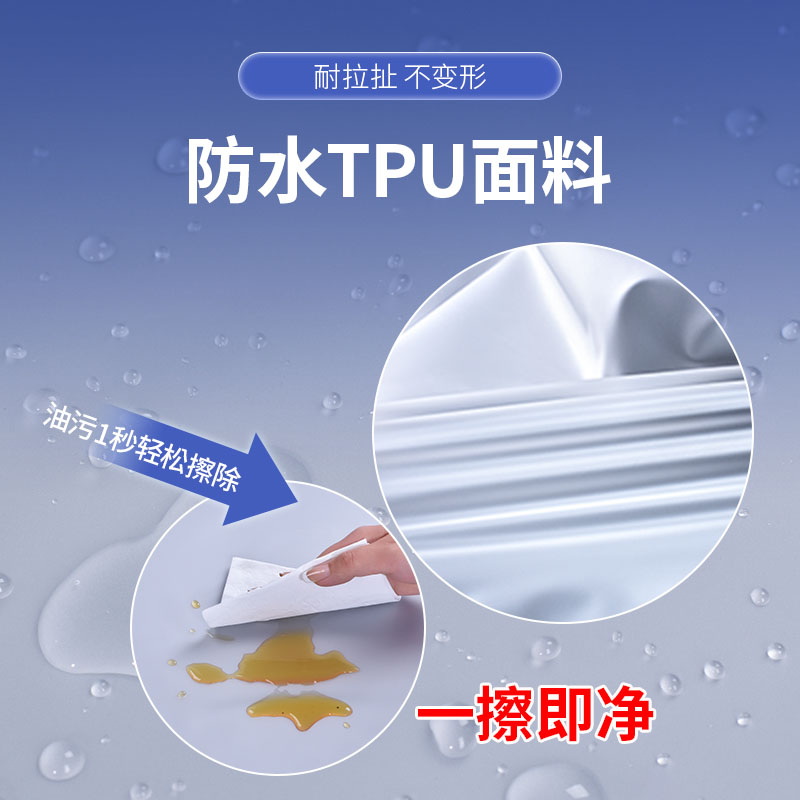TPU免洗老年人吃饭防水防油污围裙喂饭食饭兜养老院防脏衣口水兜 - 图1