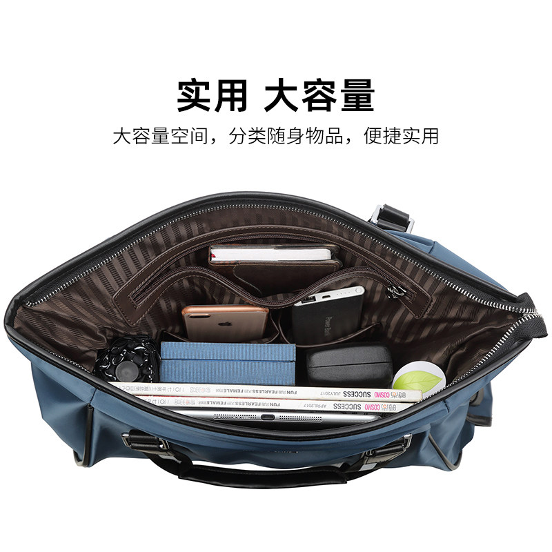 威尔伦大容量手提包牛津布男士包包 威尔伦男士包袋