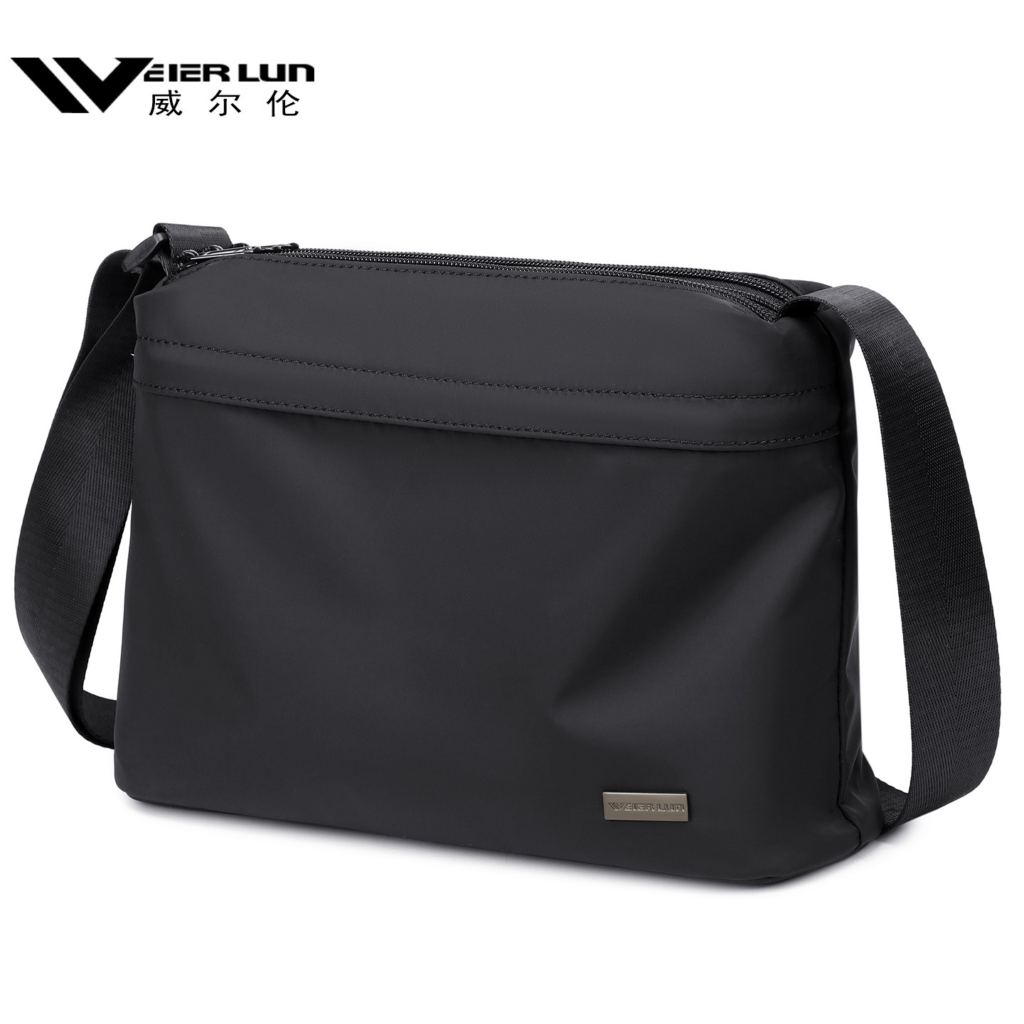 威尔伦2025新款男士斜挎包男款休闲单肩包男包随身外出便携小背包,淘宝优惠券,粉丝福利购,淘宝优惠卷