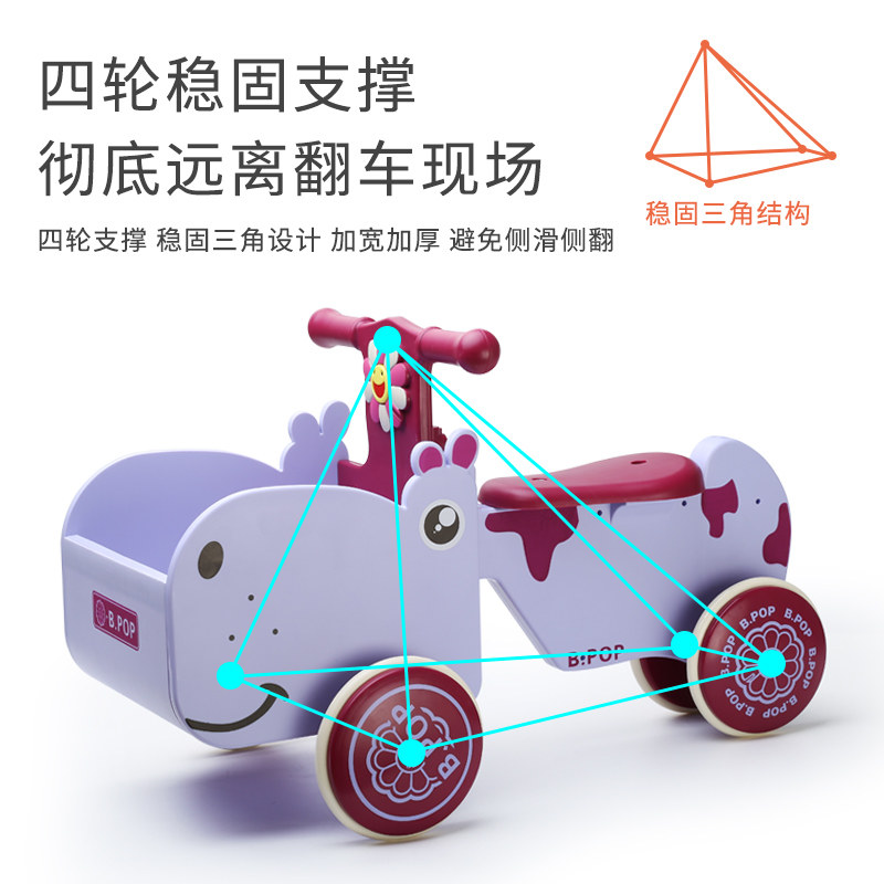 脚踏滑行溜溜车子宝宝四轮2平衡车 三合母婴踏行车/滑行学步车