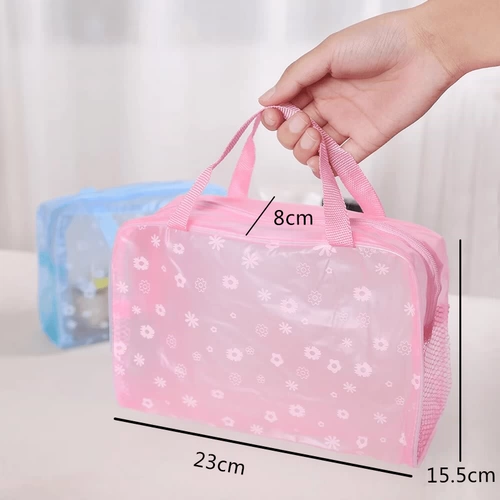 Вместительная и большая косметичка, портативная прозрачная сумка через плечо для путешествий, система хранения, комплект