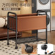 Medieval style dirty clothes basket, good-looking and light luxury trolley