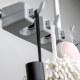 Mobile mop rack floor-standing broom broom hanger