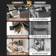 Pull-out kitchen multifunctional condiment storage rack