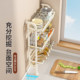 Kitchen condiment storage rack new countertop narrow multi-layer
