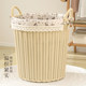 Imitation rattan dirty clothes basket washable large capacity