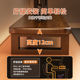 Computer elevated solid wood desktop monitor stand