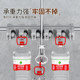 Stainless steel universal pulley movable mop stand