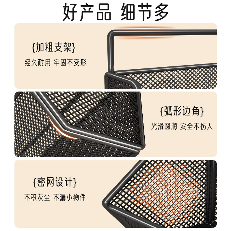 墙上置物架网格挂篮宿舍床上床头床边收纳筐寝室墙面壁挂式置物篮,淘宝优惠券,粉丝福利购,淘宝优惠卷