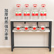 Light luxury style simple sofa rear storage rack