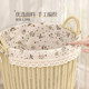 Imitation rattan dirty clothes basket washable large capacity