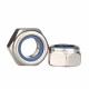 304/316 stainless steel nylon anti-loosening nut
