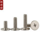 Large flat head Phillips screw Nickel-plated thin head big cap screw