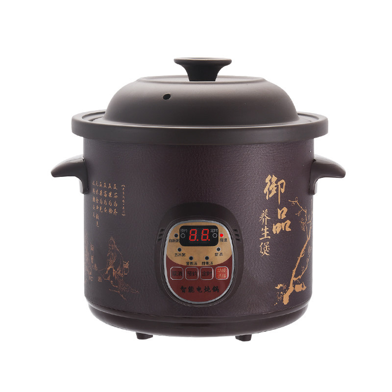 黑紫砂陶瓷煲汤家用养生熬汤紫砂锅 源趣电炖/煮粥锅/文火炉