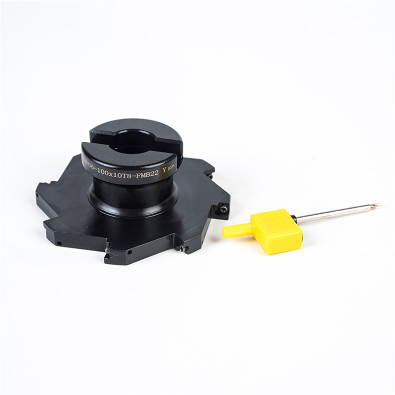 数控套式b可换刀片三面刃铣刀盘 株洲SMP06 T型开槽锯片刀盘MPHT1 - 图2