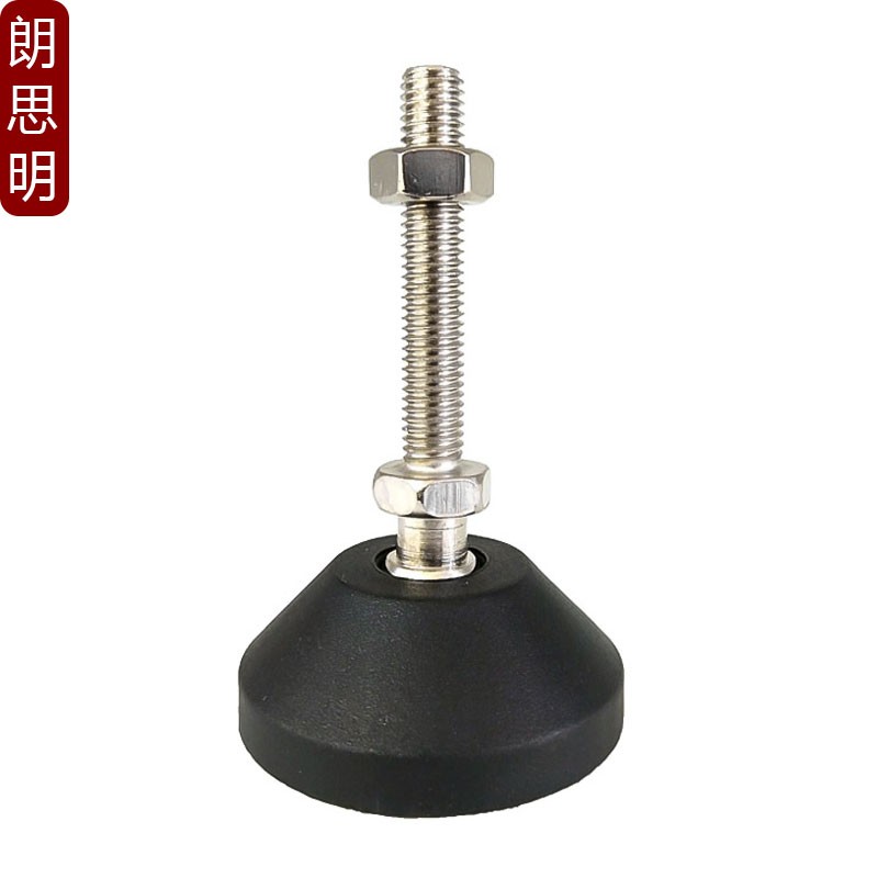 D40/50/60尼龙万向脚杯调整脚柜地脚螺丝调节支撑床腿脚M8m10m16 - 图3