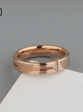 MOKANI轻奢时尚韩版女神钨金戒指