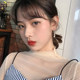 Dongdaemun layered discreet ເສື້ອ lace ຄົນອັບເດດ: ຄໍສູງ