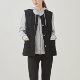 Double-layer linen cotton inside and outside 100% Xinjiang cotton stuffed winter vest