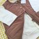 Double-layer linen cotton inside and outside 100% Xinjiang cotton stuffed winter vest