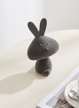 可爱卡通兔子毛绒玩偶摆件礼物