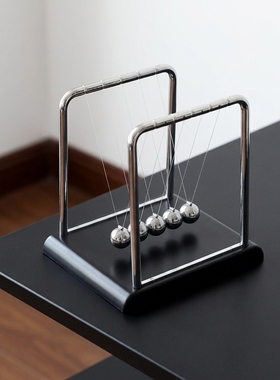 金属牛顿摆件物理实验器桌面解压