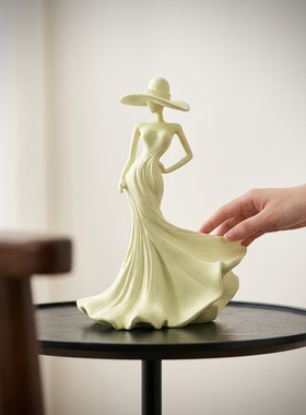法式仙女风高级质感树脂摆件