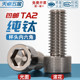 Pure titanium TA2 hexagon screw