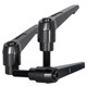 Adjustable position tightening handle screw