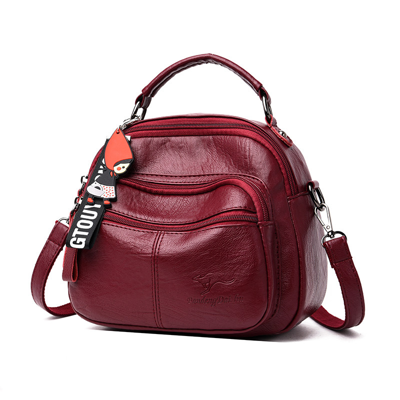 真皮2022新款春夏多功能百搭小包包 伊芙琳箱包旗舰女士包袋